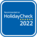Recommeded on HolidayCheck 2022